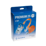 Spännband Premium 25 2-delad 2-pack